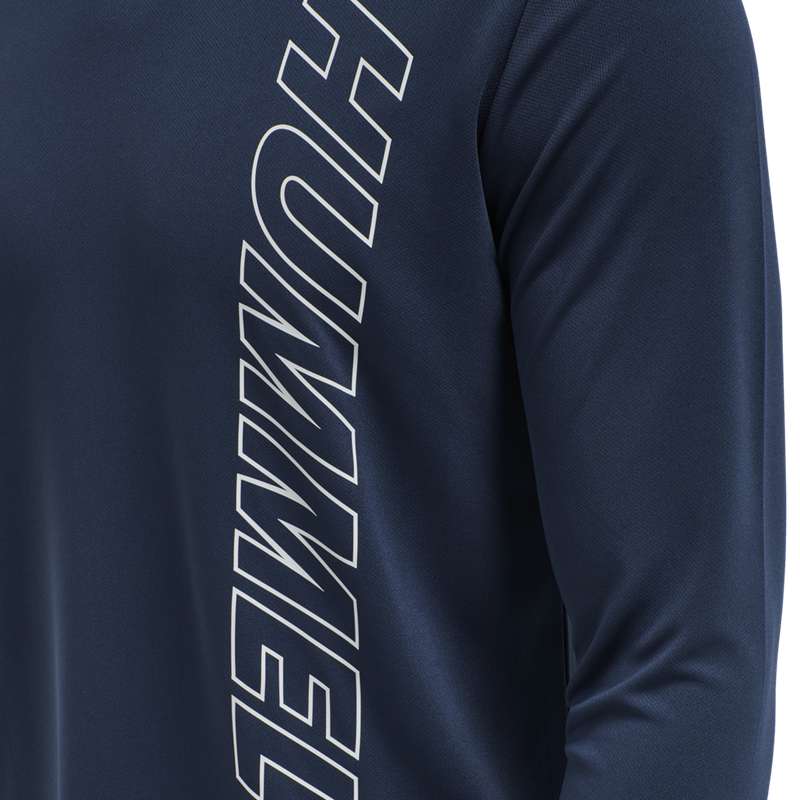 Hummel Te Topaz L/S T-shirt Herr Marinblå | 422039-698