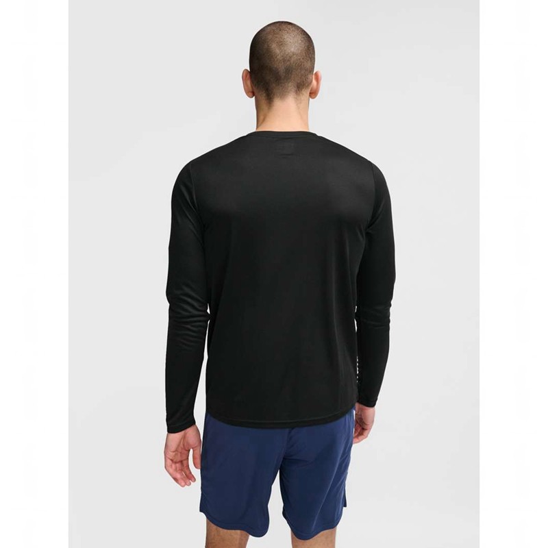 Hummel Te Topaz L/S T-shirt Herr Svarta | 038833-890