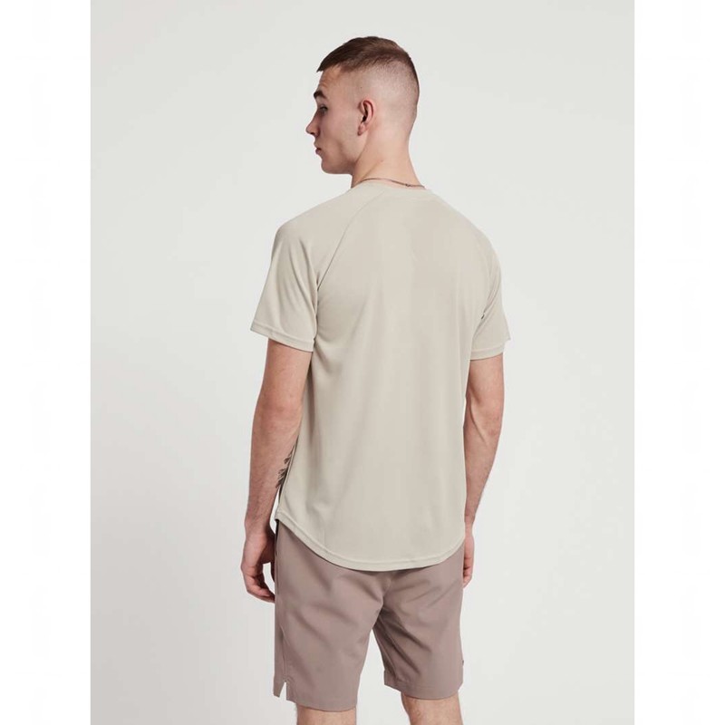 Hummel Te Topaz T-shirt Herr Beige | 868893-747