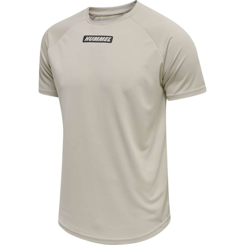 Hummel Te Topaz T-shirt Herr Beige | 868893-747
