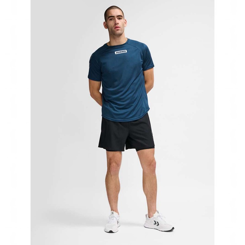 Hummel Te Topaz T-shirt Herr Blå | 641514-990
