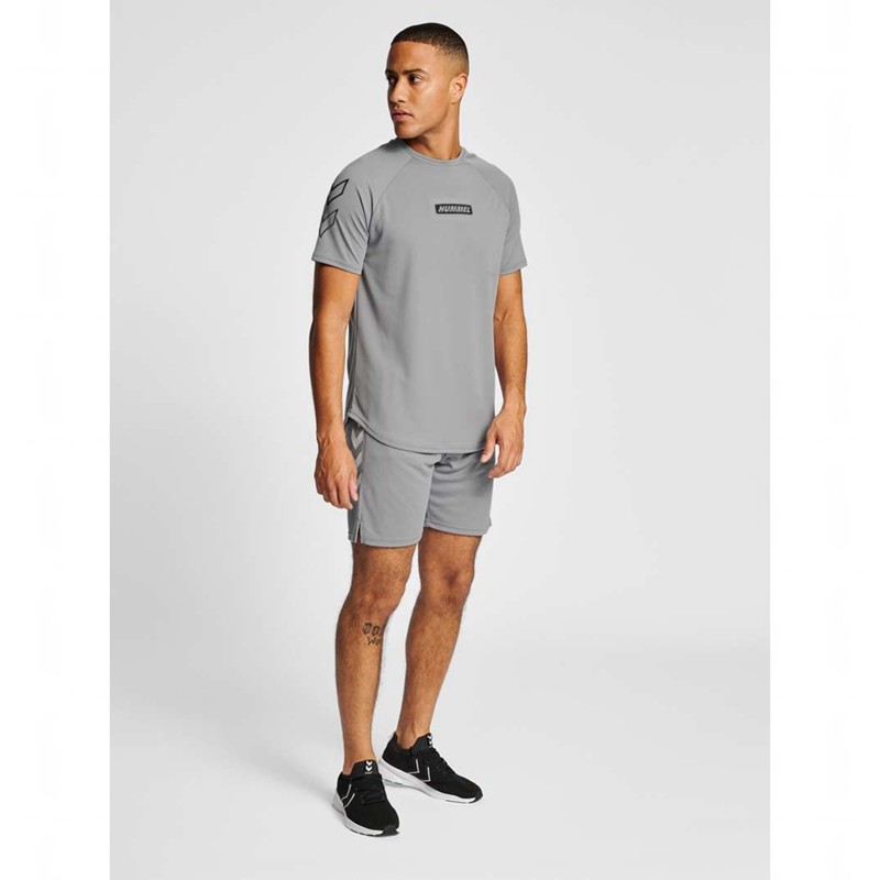 Hummel Te Topaz T-shirt Herr Grå | 955415-937