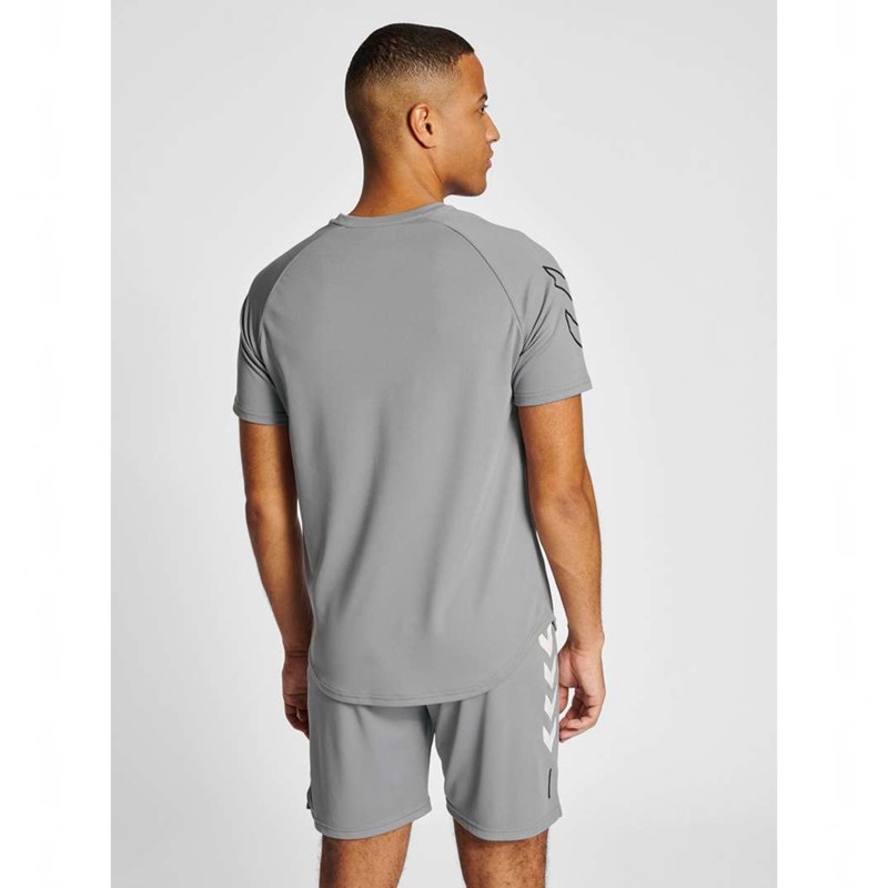 Hummel Te Topaz T-shirt Herr Grå | 955415-937