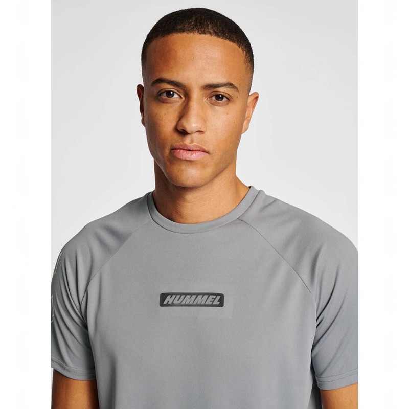 Hummel Te Topaz T-shirt Herr Grå | 955415-937