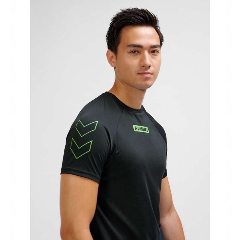 Hummel Te Topaz T-shirt Herr Svarta | 053409-643