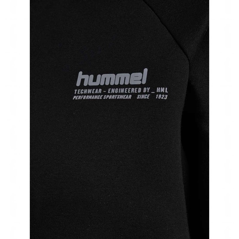 Hummel Tech Fleece Boxy Half Zip Byxor Dam Svarta | 431700-885