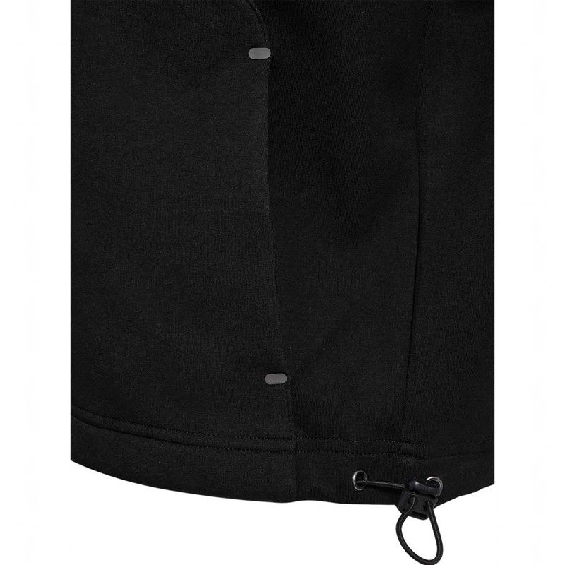 Hummel Tech Fleece Boxy Half Zip Byxor Dam Svarta | 431700-885
