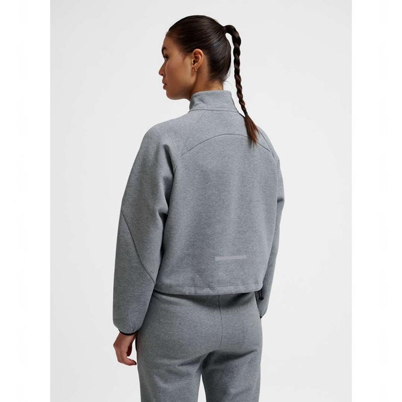 Hummel Tech Fleece Boxy Half Zip Gympaskor Dam Grå | 793070-793