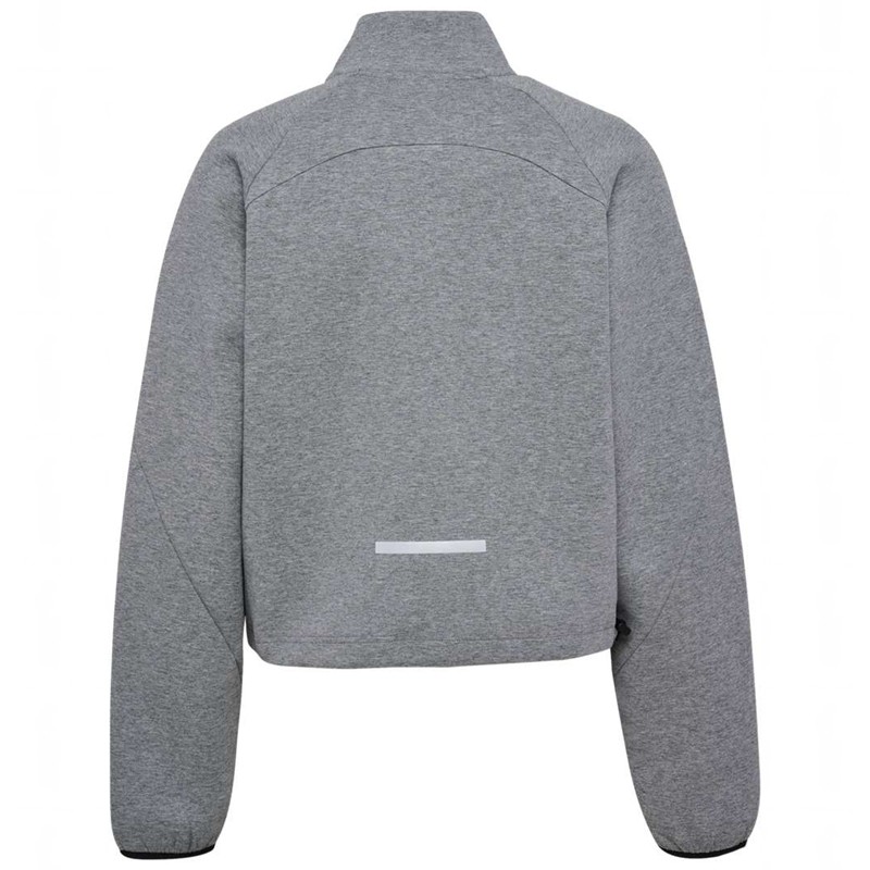 Hummel Tech Fleece Boxy Half Zip Gympaskor Dam Grå | 793070-793