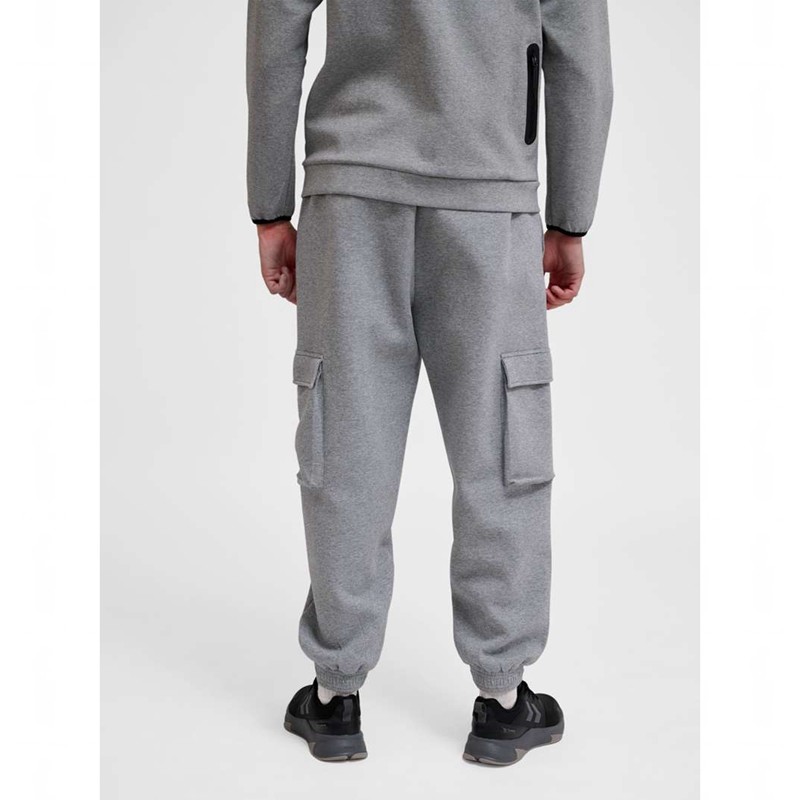 Hummel Tech Fleece Loose Cargo Byxor Herr Grå | 104080-690