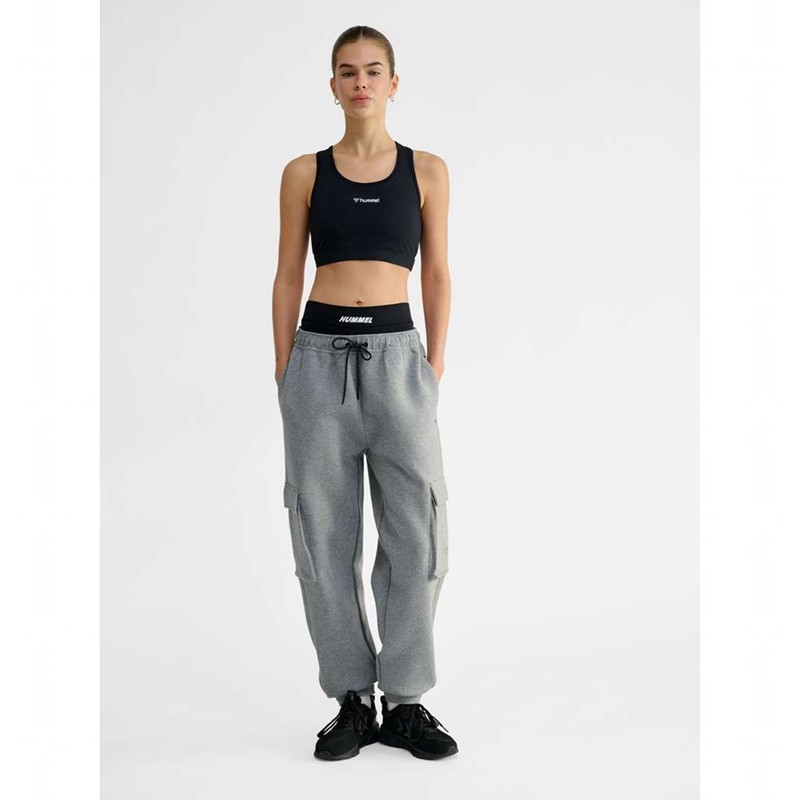Hummel Tech Fleece Loose Cargo Byxor Herr Grå | 104080-690