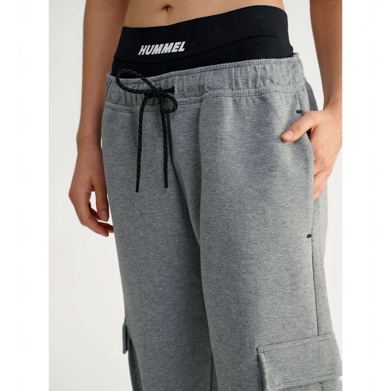 Hummel Tech Fleece Loose Cargo Byxor Herr Grå | 104080-690
