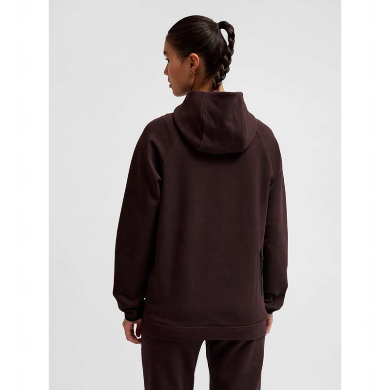Hummel Tech Fleece Regular Zip Hoodie Herr Choklad | 082898-946