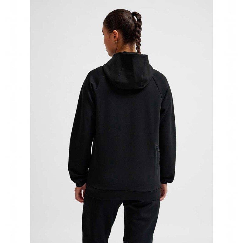 Hummel Tech Fleece Regular Zip Hoodie T-shirt Dam Svarta | 524799-659
