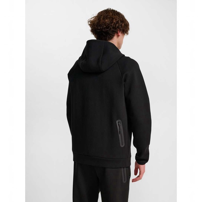 Hummel Tech Fleece Regular Zip Hoodie T-shirt Dam Svarta | 524799-659
