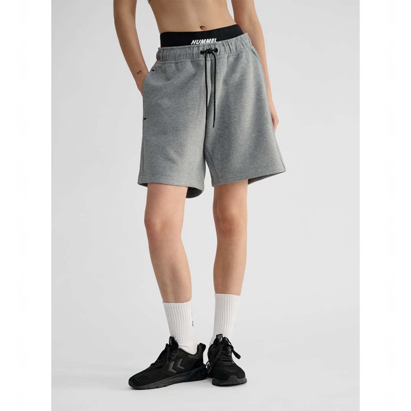 Hummel Tech Fleece Shorts Dam Grå | 041858-309