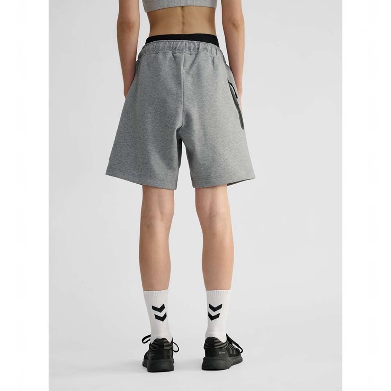 Hummel Tech Fleece Shorts Dam Grå | 041858-309