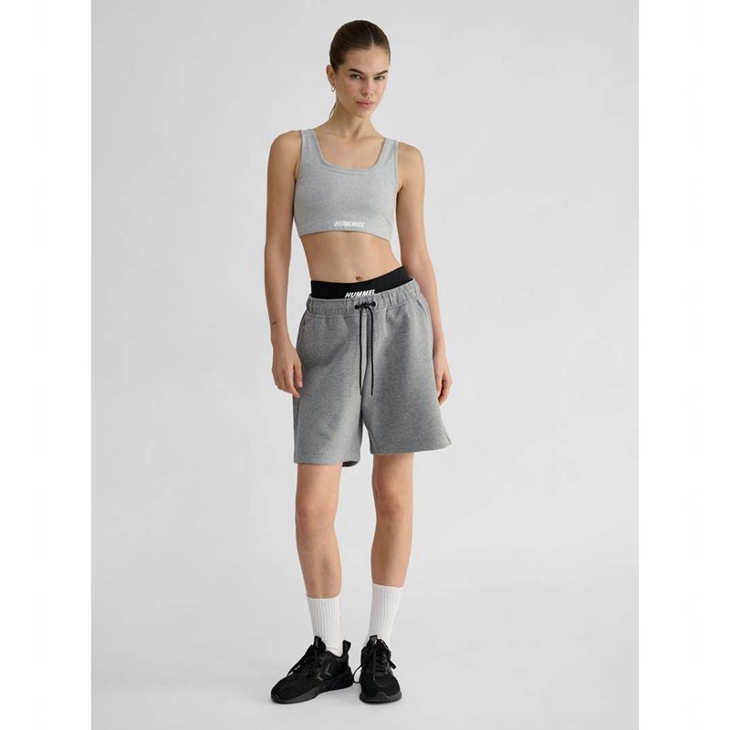 Hummel Tech Fleece Shorts Dam Grå | 041858-309