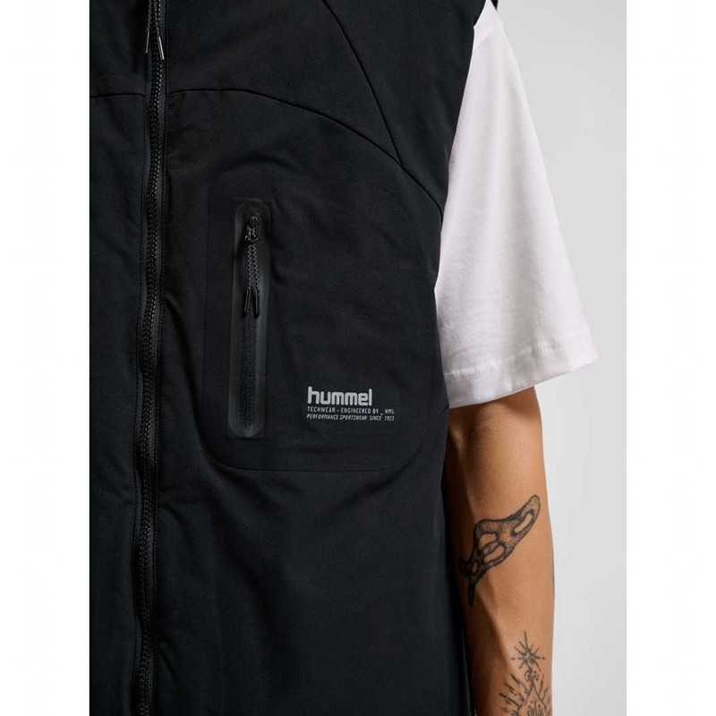 Hummel Tech Padded Väst Dam Svarta | 401954-547