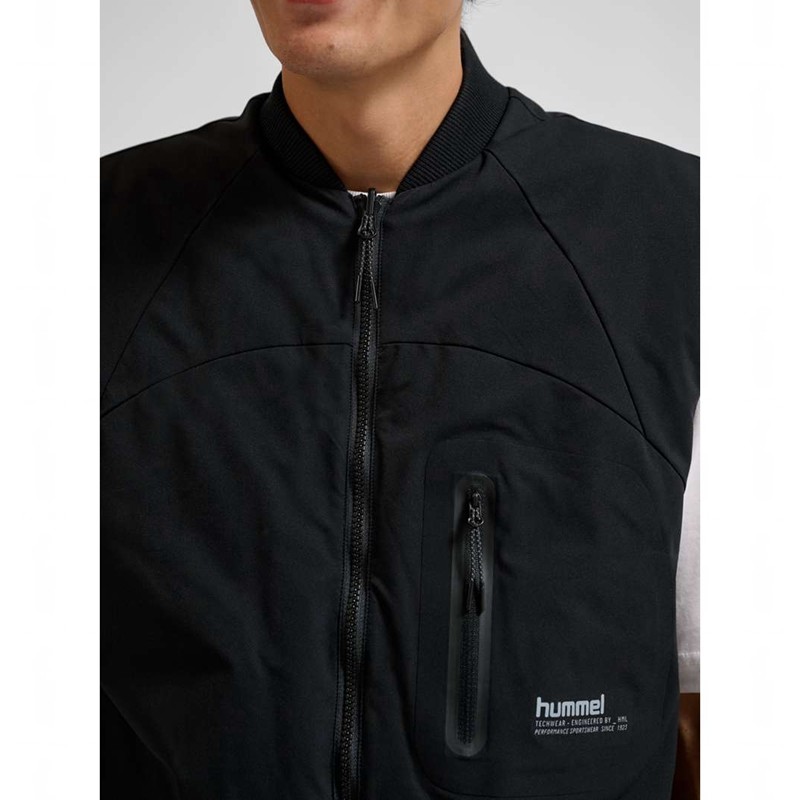 Hummel Tech Padded Väst Dam Svarta | 401954-547