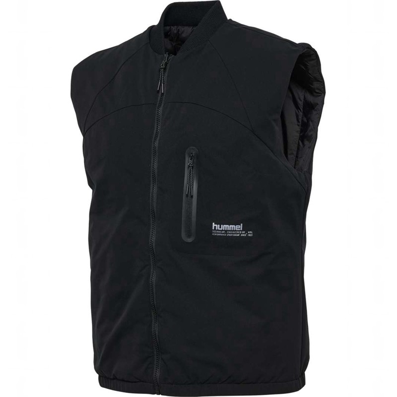 Hummel Tech Padded Väst Dam Svarta | 401954-547
