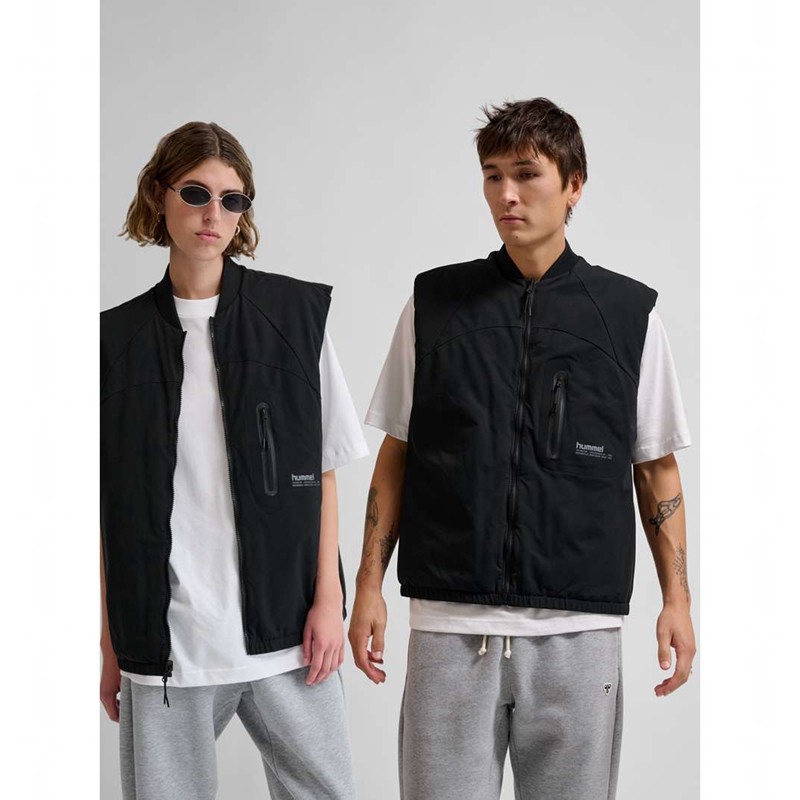 Hummel Tech Padded Väst Dam Svarta | 401954-547