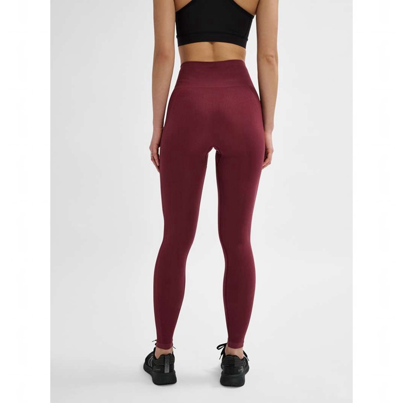 Hummel Tif Seamless High Waist Sneakers Dam Vinröda | 933948-793