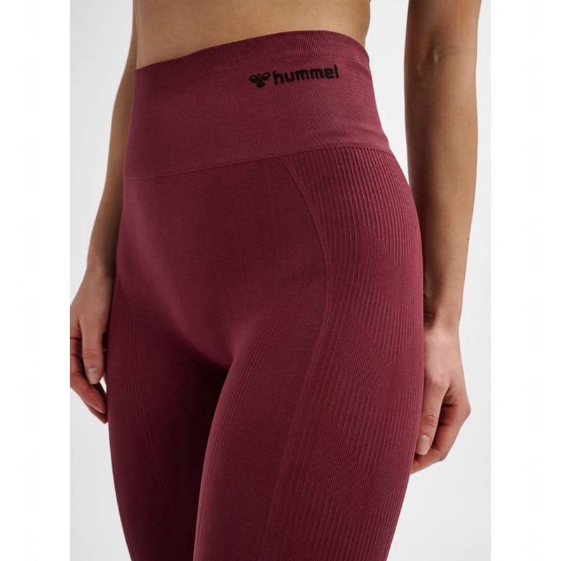 Hummel Tif Seamless High Waist Sneakers Dam Vinröda | 933948-793
