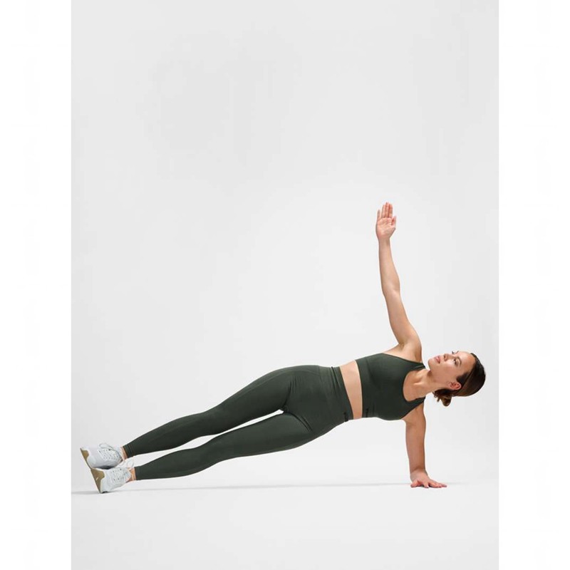 Hummel Tif Seamless High Waist Strumpbyxor Dam Gröna | 351474-059