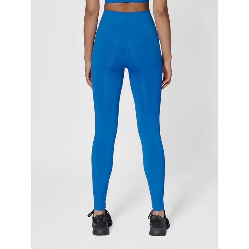 Hummel Tif Seamless High Waist Strumpbyxor Dam Blå | 647771-289
