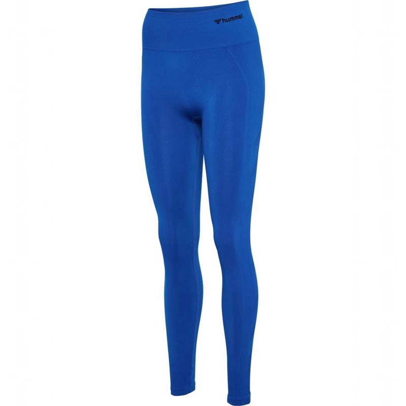 Hummel Tif Seamless High Waist Strumpbyxor Dam Blå | 647771-289