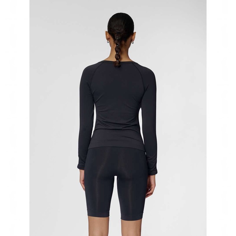 Hummel Tif Seamless L/S T-shirt Dam Svarta | 995849-274