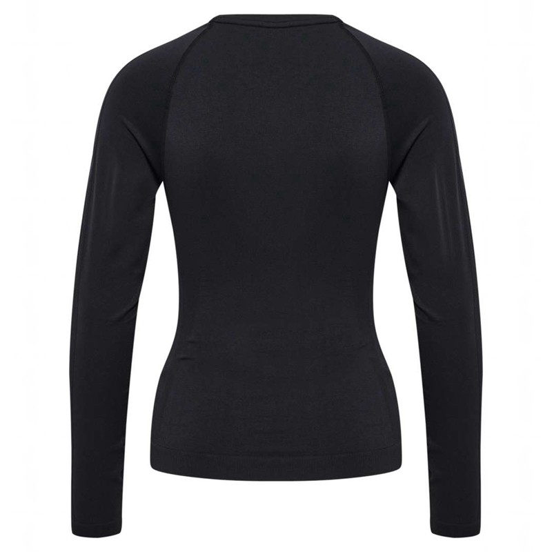 Hummel Tif Seamless L/S T-shirt Dam Svarta | 995849-274