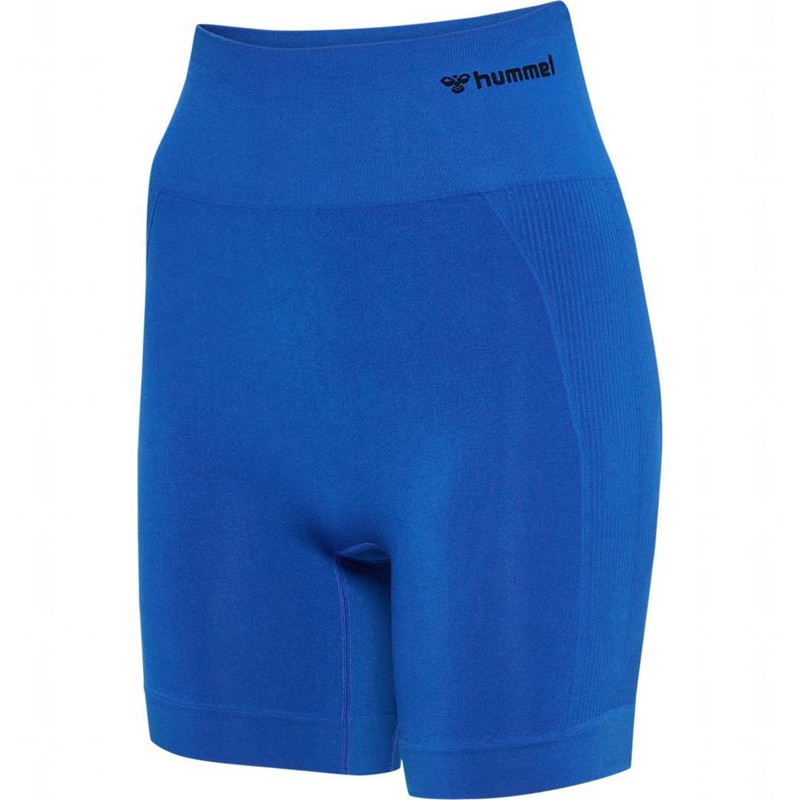 Hummel Tif Seamless Shorts Dam Blå | 607696-376