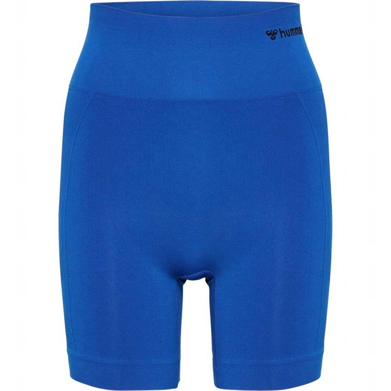 Hummel Tif Seamless Shorts Dam Blå | 607696-376