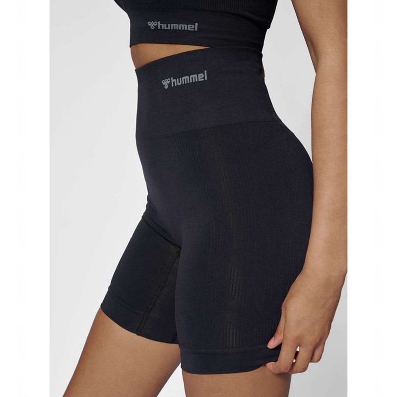 Hummel Tif Seamless Shorts Dam Svarta | 891453-490