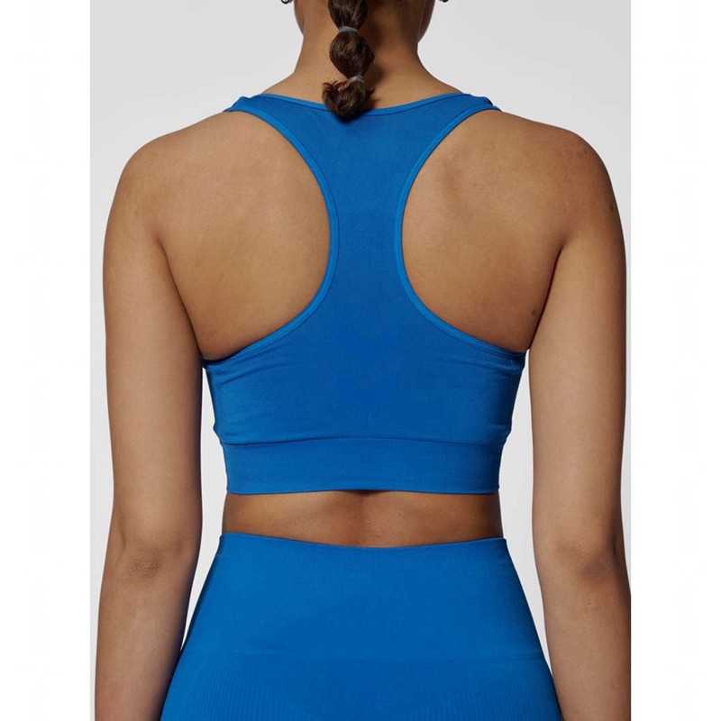 Hummel Tif Seamless Top Sport BH Dam Blå | 444452-769