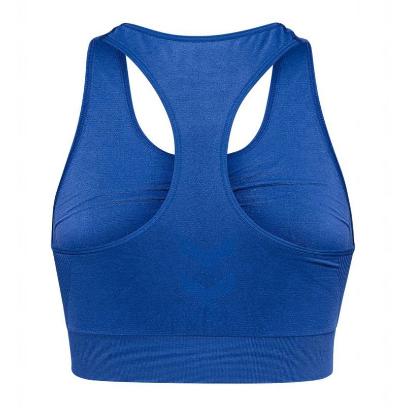 Hummel Tif Seamless Top Sport BH Dam Blå | 444452-769