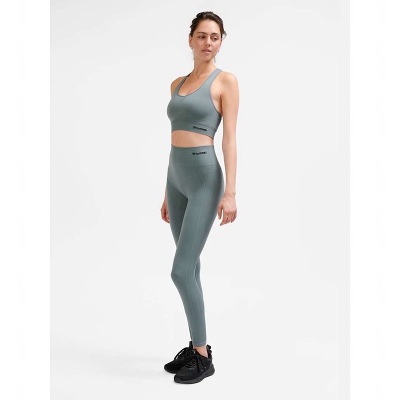 Hummel Tif Seamless Top Sport BH Dam Grå | 127346-288