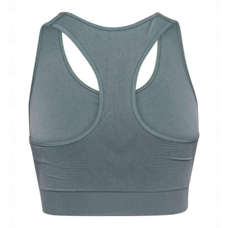 Hummel Tif Seamless Top Sport BH Dam Grå | 127346-288