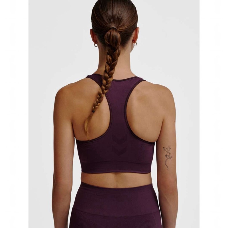 Hummel Tif Seamless Top Sport BH Dam Lila | 924665-671