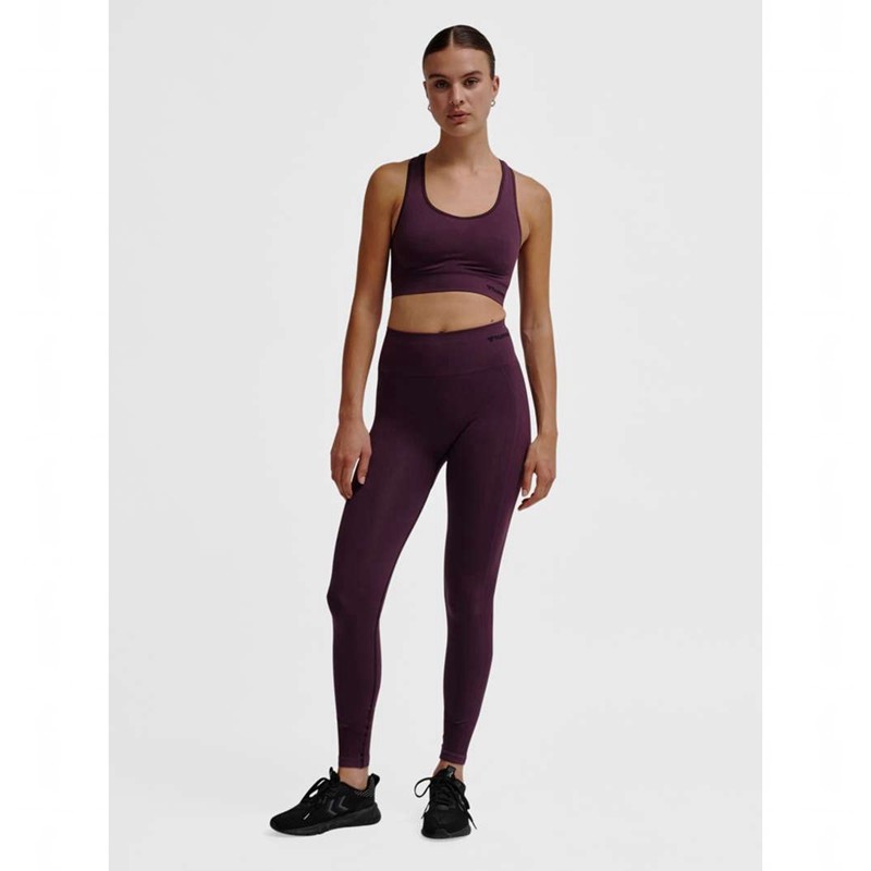 Hummel Tif Seamless Top Sport BH Dam Lila | 924665-671