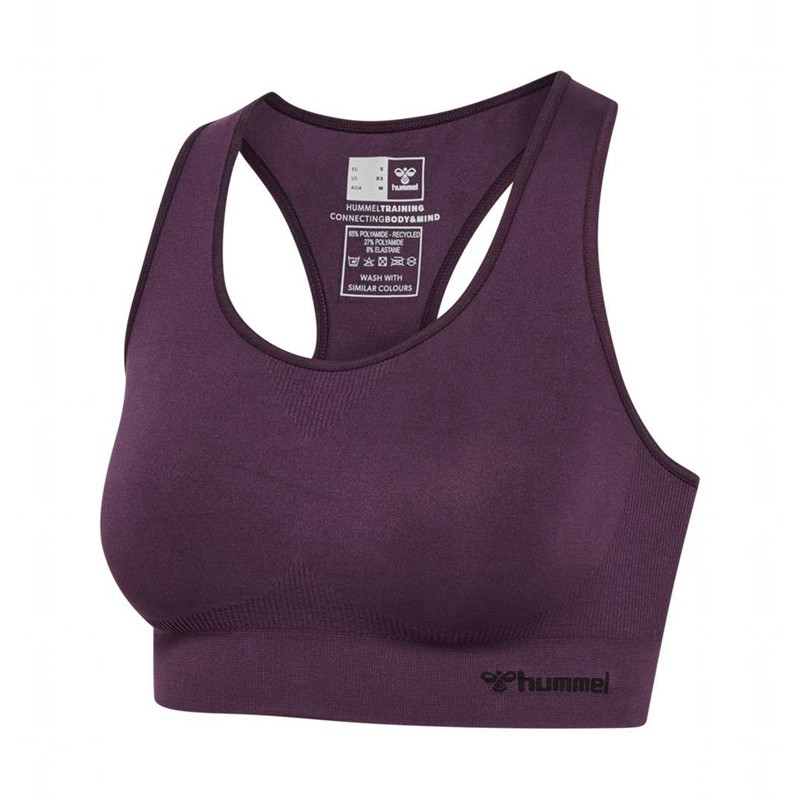 Hummel Tif Seamless Top Sport BH Dam Lila | 924665-671