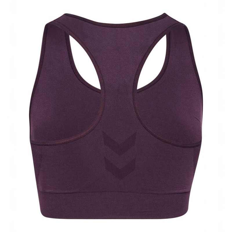 Hummel Tif Seamless Top Sport BH Dam Lila | 924665-671