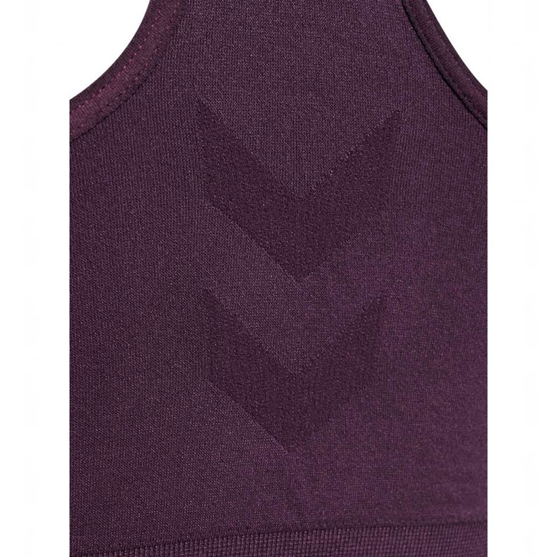 Hummel Tif Seamless Top Sport BH Dam Lila | 924665-671