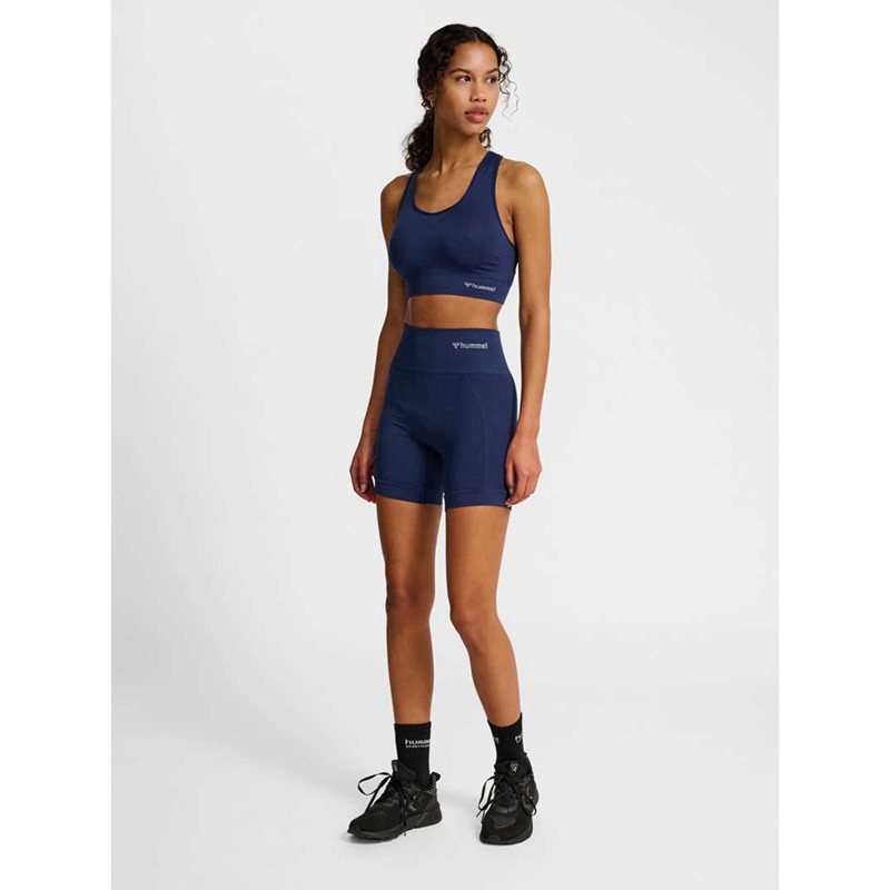 Hummel Tif Seamless Top Sport BH Dam Svarta | 751488-657