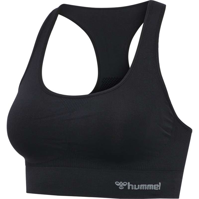 Hummel Tif Seamless Top Sport BH Dam Svarta | 810830-033