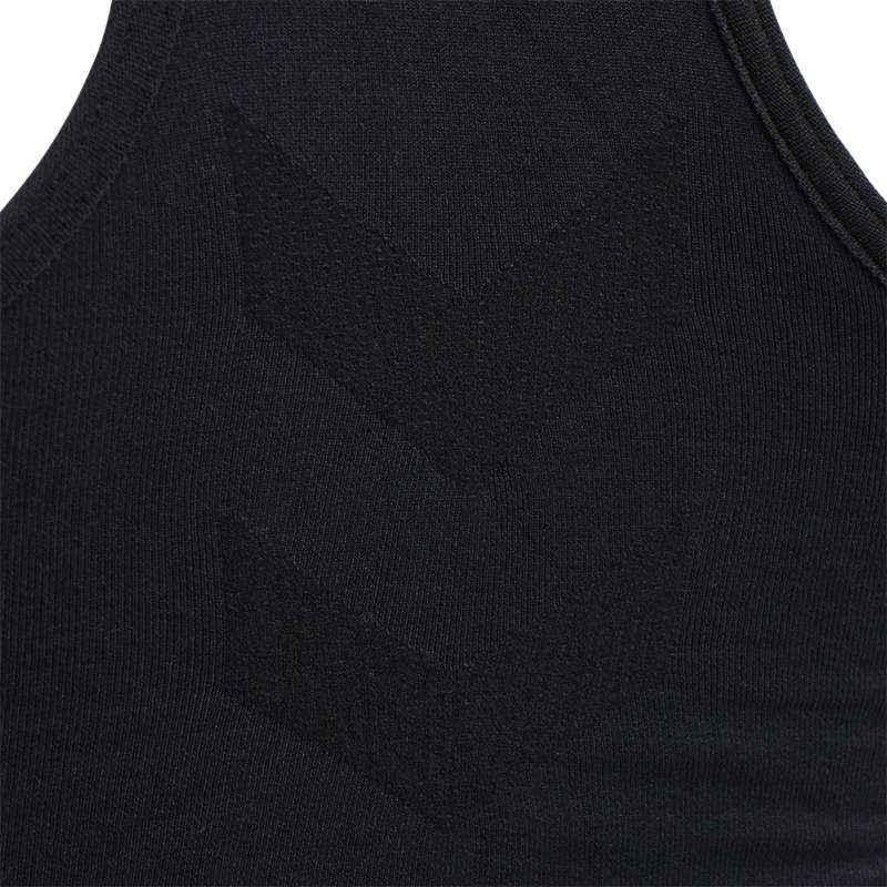 Hummel Tif Seamless Top Sport BH Dam Svarta | 810830-033