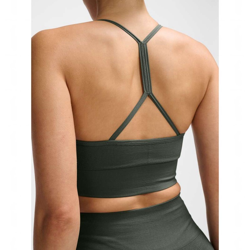Hummel Tiffy Seamless Top Klänning Dam Gröna | 426669-970