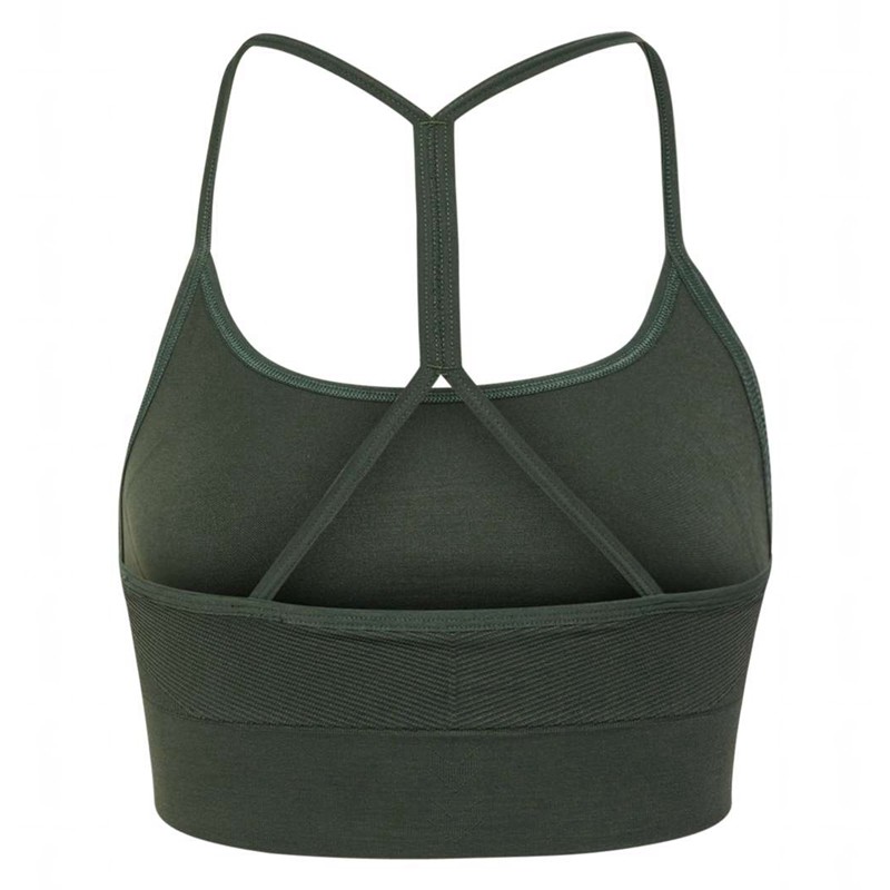 Hummel Tiffy Seamless Top Klänning Dam Gröna | 426669-970